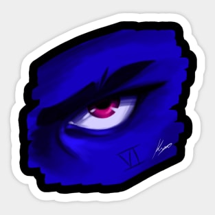 Pink eye vi Sticker